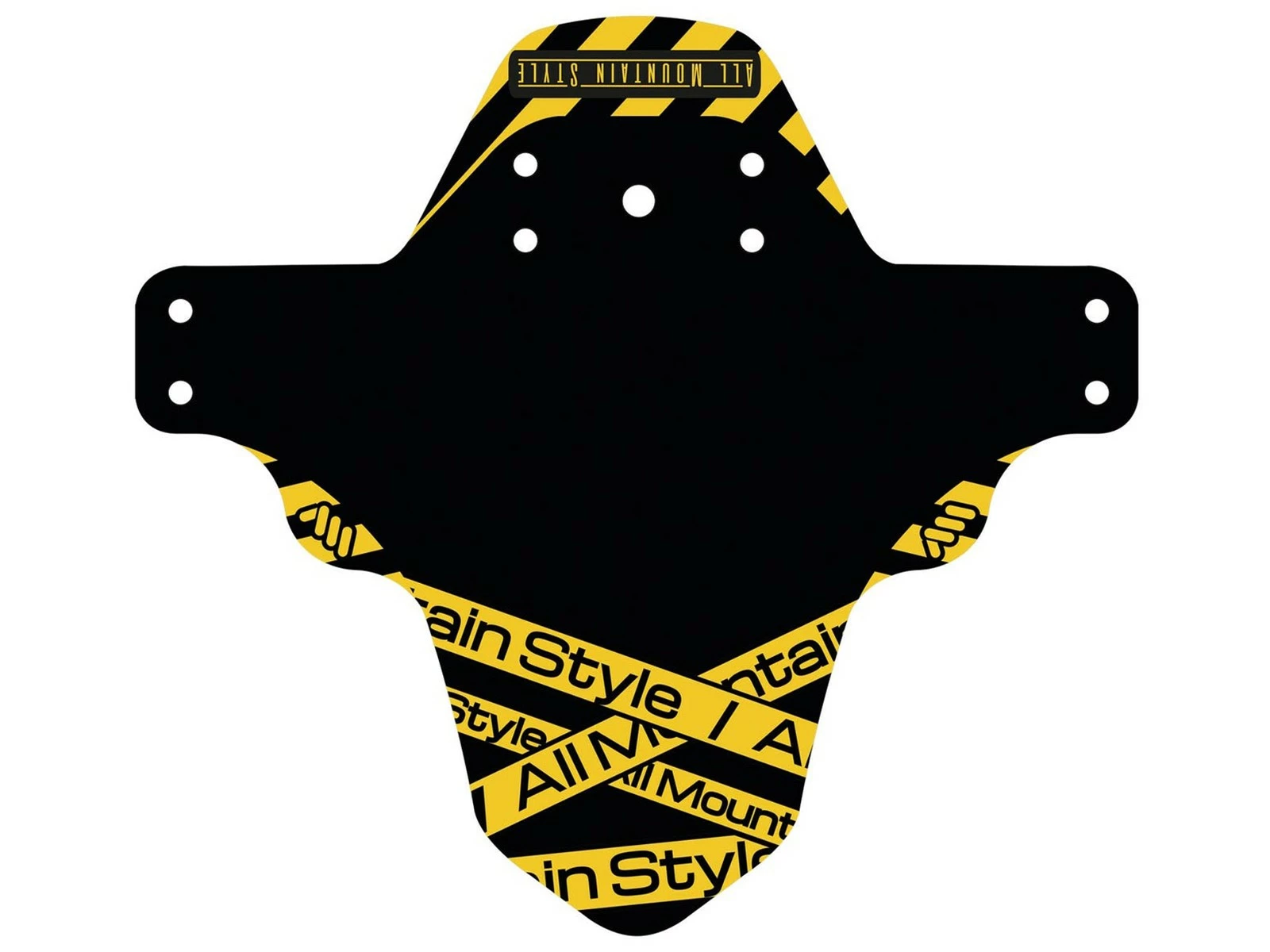 All-mountain-style AMS Garde Boue Avant Toxic Jaune 4 All-mountain-style AMS Garde Boue Avant Toxic Jaune – Image 2