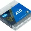 KMC Chain KMC Chaîne 10v X10.73 Gray 114 Maillons -VTT Soldes Magasin kmc chaine 10v x1073 gray 114 maillons