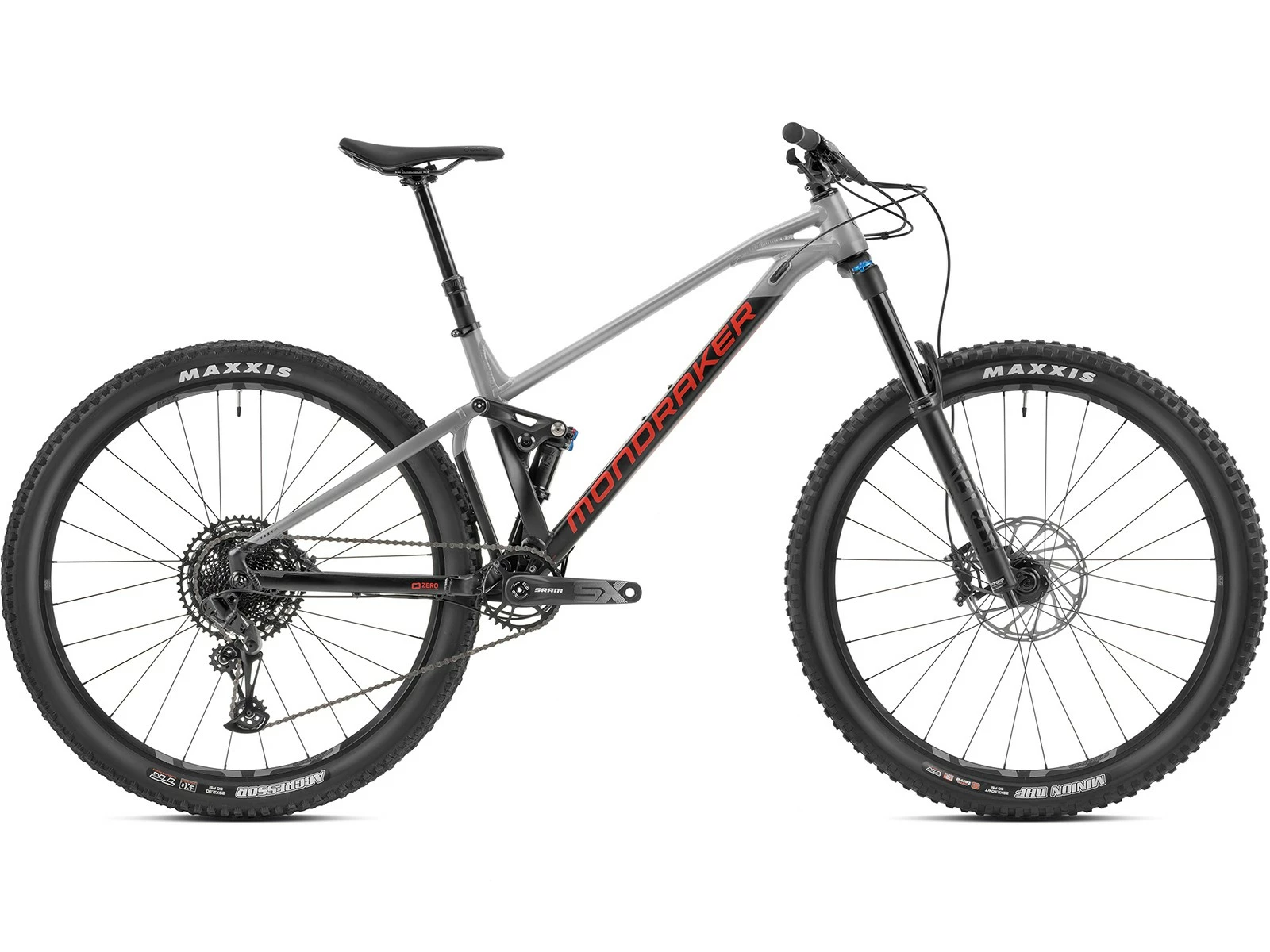MONDRAKER Foxy VTT All-Mountain Black Gray Red 2023 3 MONDRAKER Foxy VTT All-Mountain Black Gray Red 2023