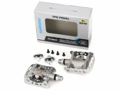 SHIMANO Pédales Semi-automatique PD-M324 + Cales SPD -VTT Soldes Magasin shimano pedales semi automatique pd m324 cales spd 1