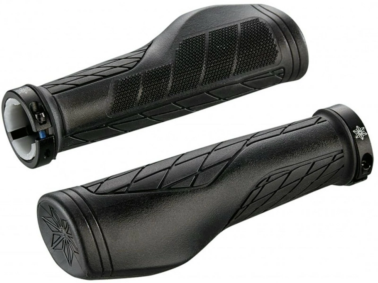 SUPACAZ Kush Ergo Poignées Rouge Et Noir 3 SUPACAZ Kush Ergo Poignées Rouge Et Noir