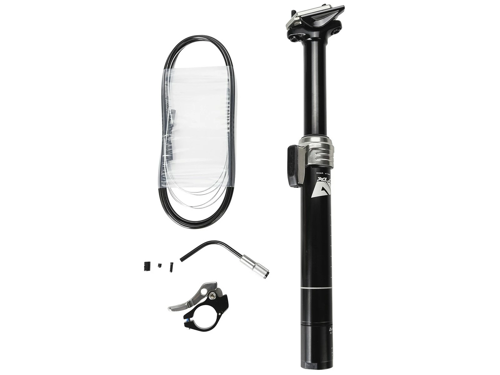 XLC SP-T10 Tige De Selle Télescopique 125mm ⌀30,9mm 40cm 3 XLC SP-T10 Tige De Selle Télescopique 125mm ⌀30,9mm 40cm